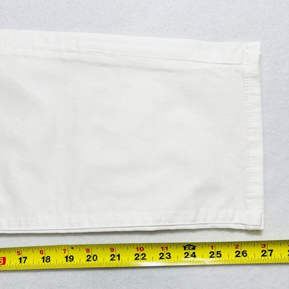 Calvin Klein Women's Power Stretch White Skinny Crop Jeans Size 14 Mid Rise NWT - Picture 12 of 12